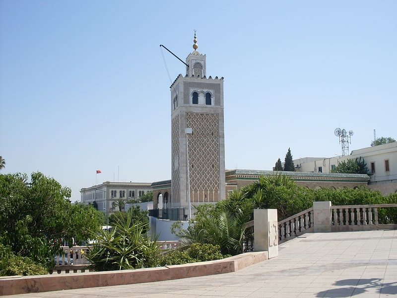 Mosquée à Tunis, Tunisie
