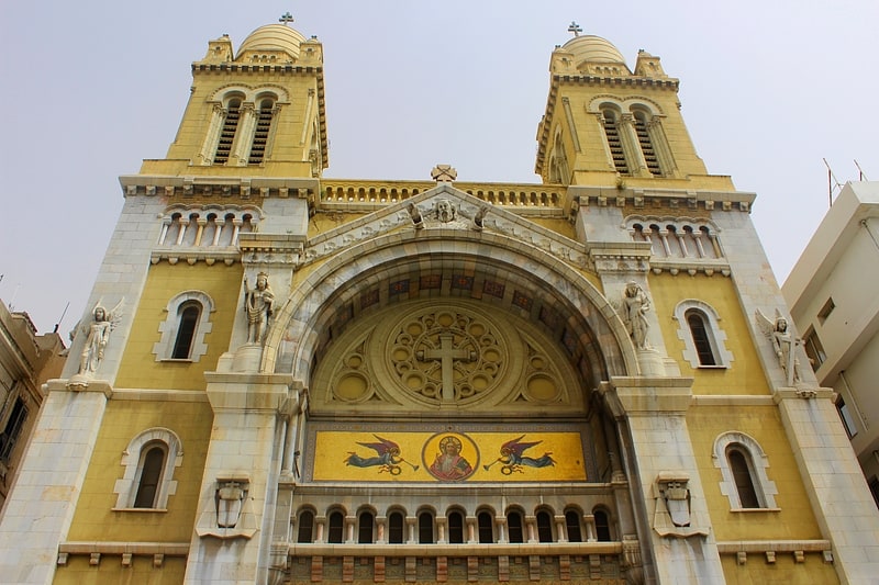 Cathédrale à Tunis, Tunisie
