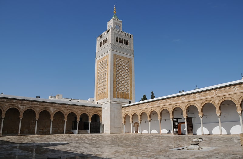 Mosquée à Tunis, Tunisie