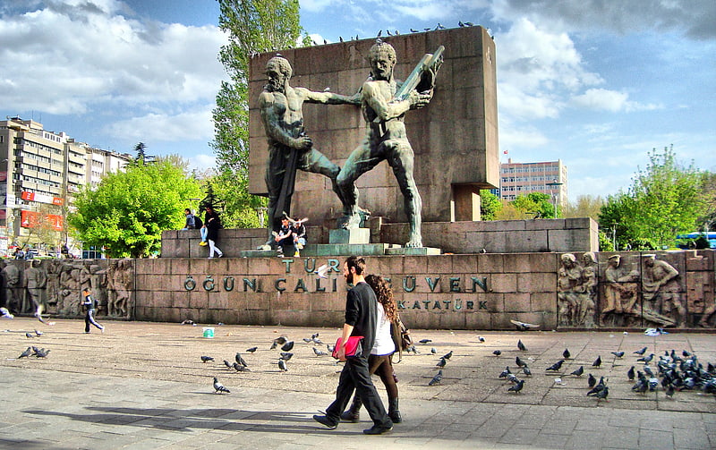 Park in Ankara, Turkey