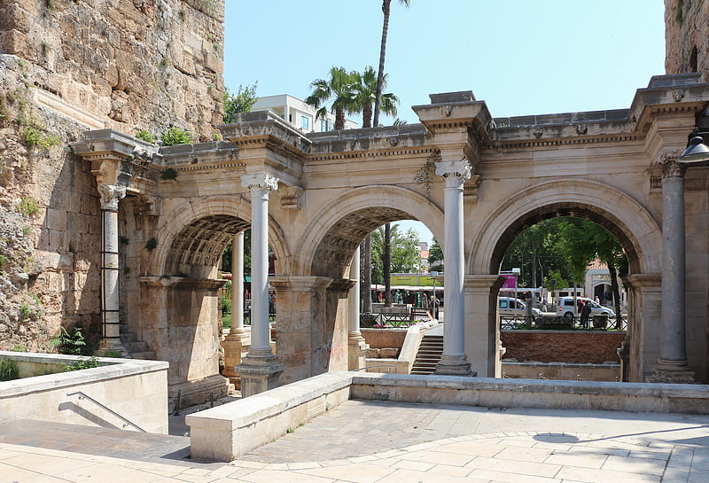 Historical place in Antalya, Turkey