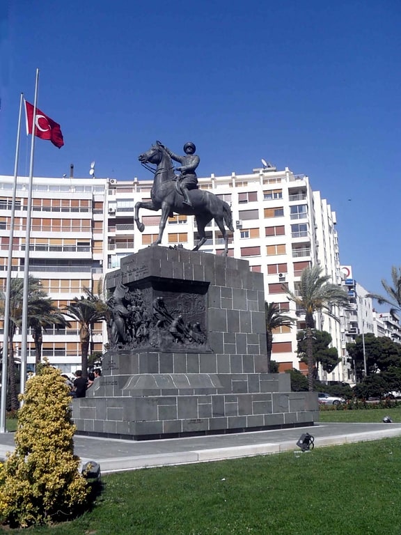 Monument in Konak, Turkey