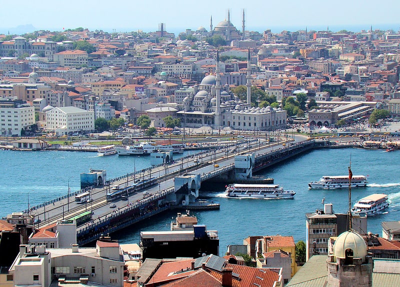 Klappbrücke in der Türkei