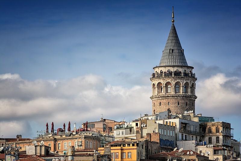 Tower in Istanbul, Turkey