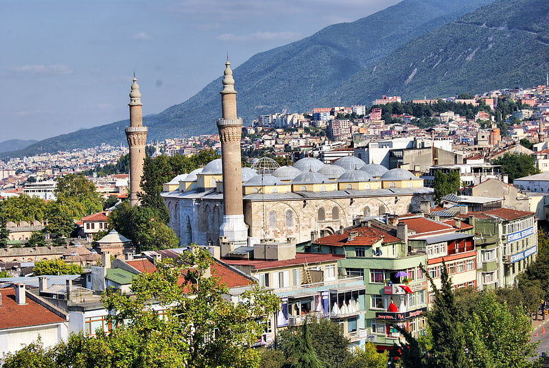 Mezquita en Bursa, Turquía
