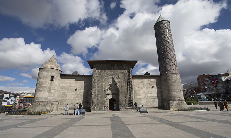 Historical place in Erzurum, Turkey