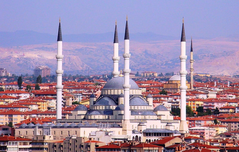 Mosquée à Ankara, Turquie