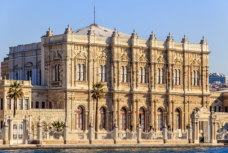 Museum im reich verzierten osmanischen Sultanspalast