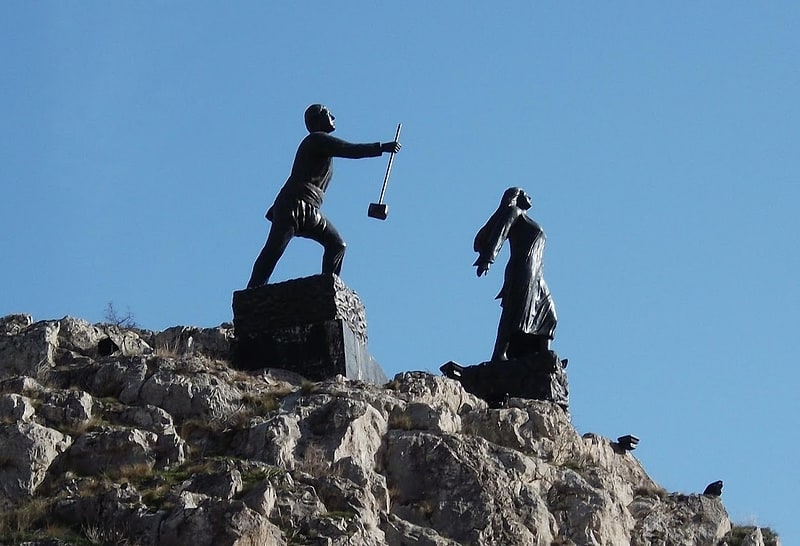 Monument in Amasya, Turkey