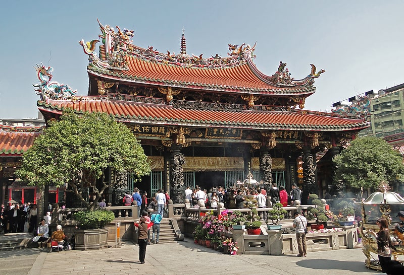 Temple in Taipei, Taiwan