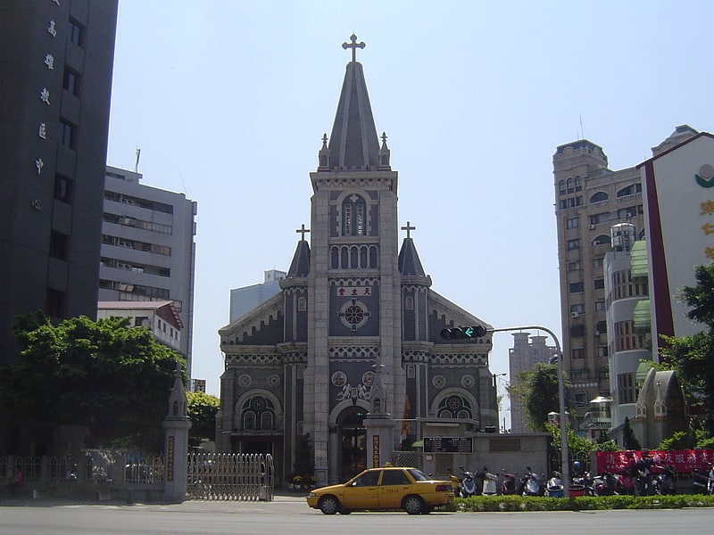 Catholic cathedral in Kaohsiung, Taiwan