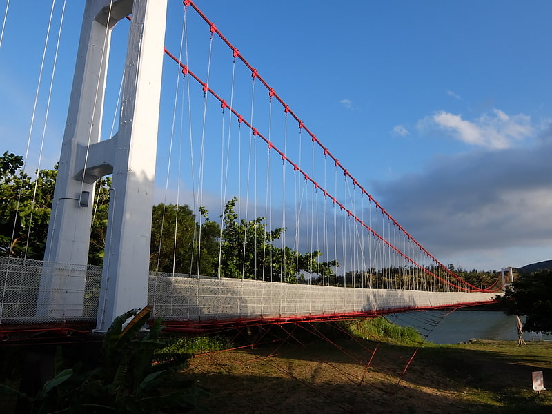 Suspension bridge in Taiwan