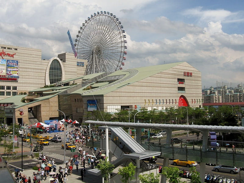 Shopping mall in Taipei, Taiwan