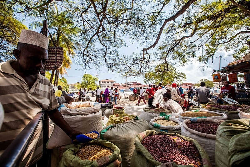 Market in Zanzibar, Tanzania