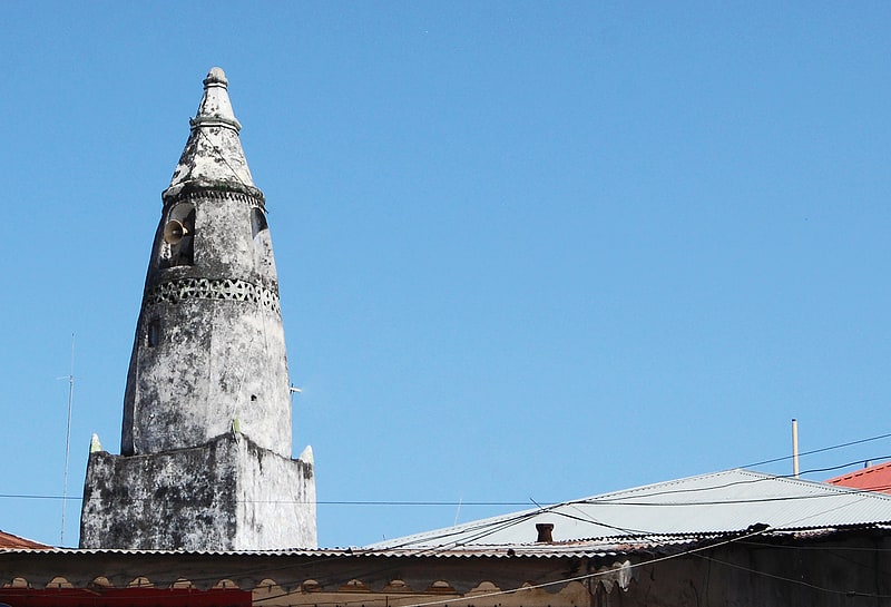 Mezquita en Zanzíbar, Tanzania