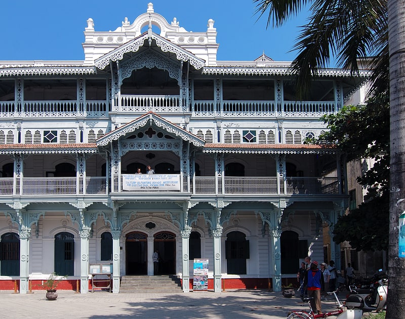 Historical landmark in Zanzibar, Tanzania