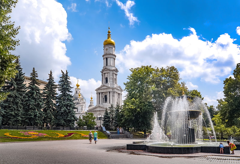 Cathedral in Kharkiv, Ukraine