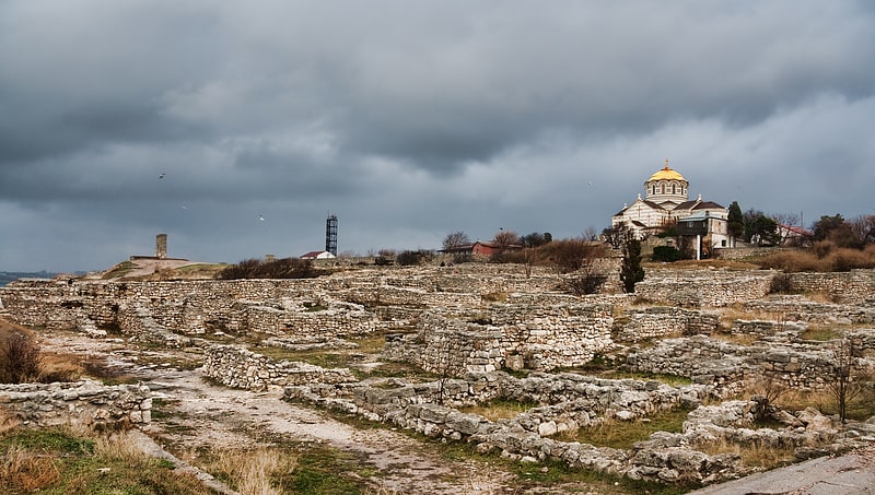 Miejsce historyczne w Sewastopolu