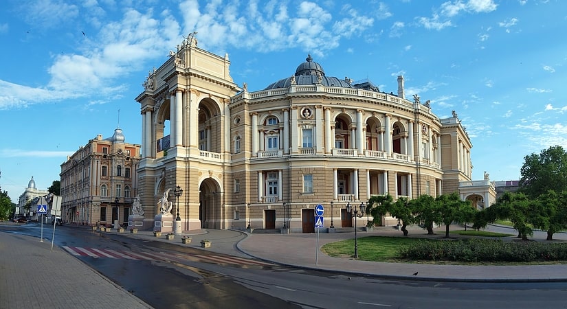 Theater in Odessa, Ukraine