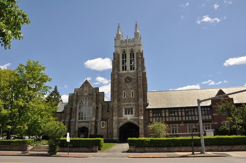 Unitarian universalist church in Newton, Massachusetts