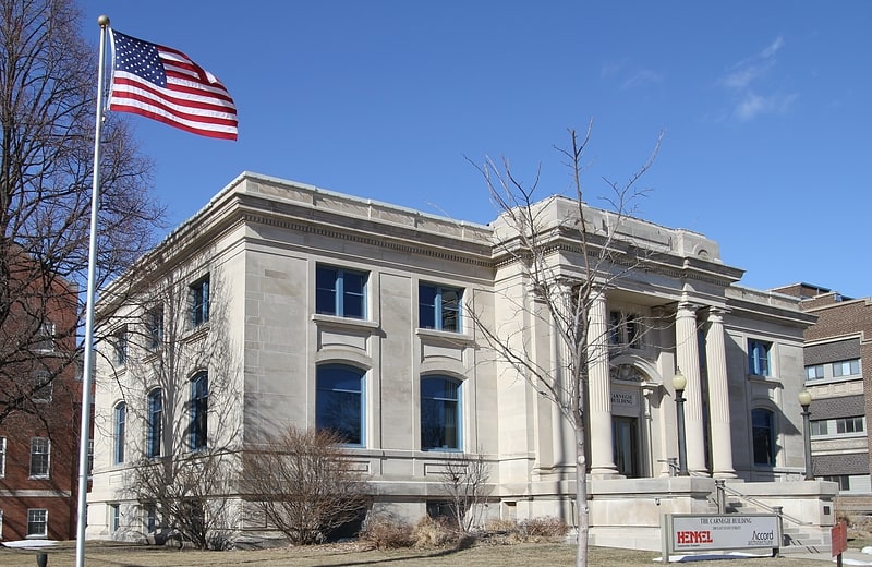 Public library in Mason City, Iowa