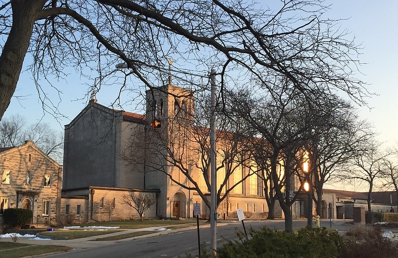 Catholic cathedral in Rockford, Illinois
