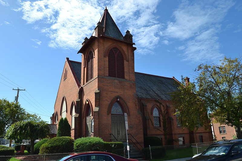 Methodist church in Poughkeepsie, New York