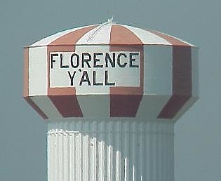 Florence Y'all Water Tower