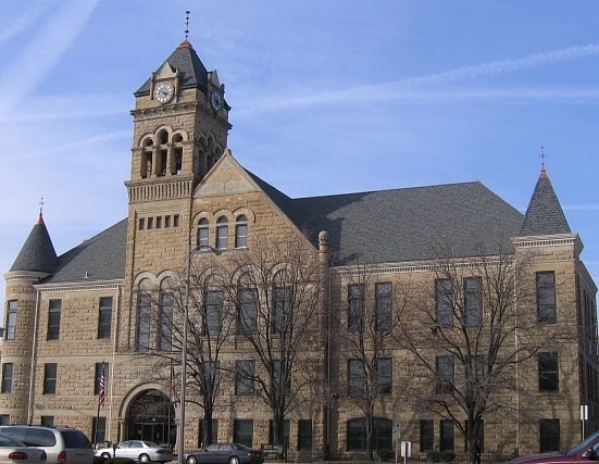 City or town hall in Davenport, Iowa
