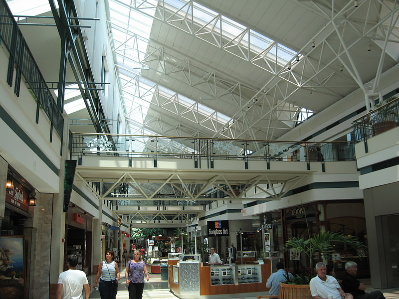 Shopping mall in the Woodlands, Texas