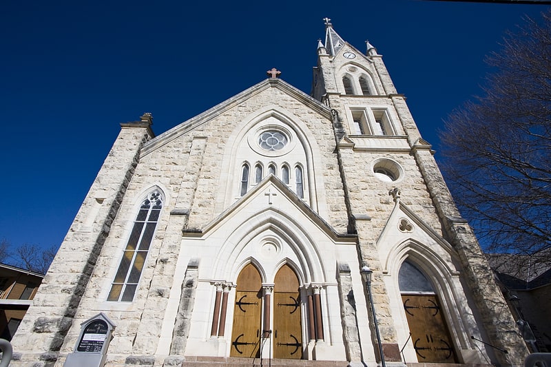 Catholic church in Fredericksburg, Texas