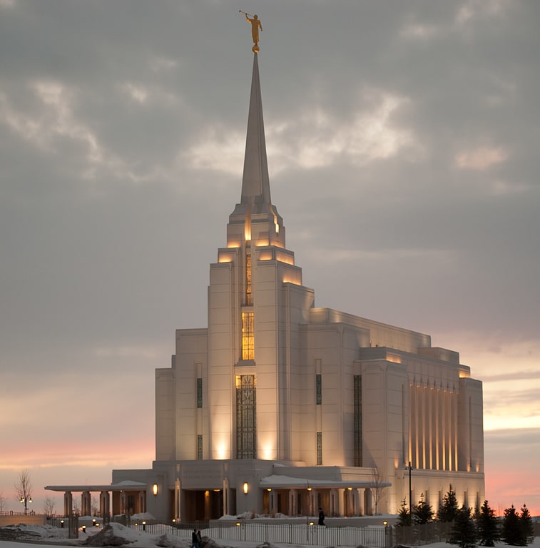 Temple in Rexburg, Idaho