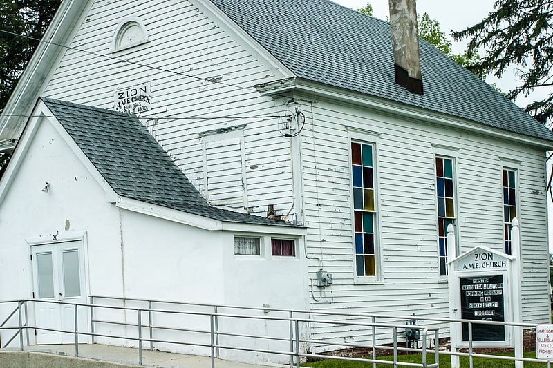 Methodist church in Camden, Delaware