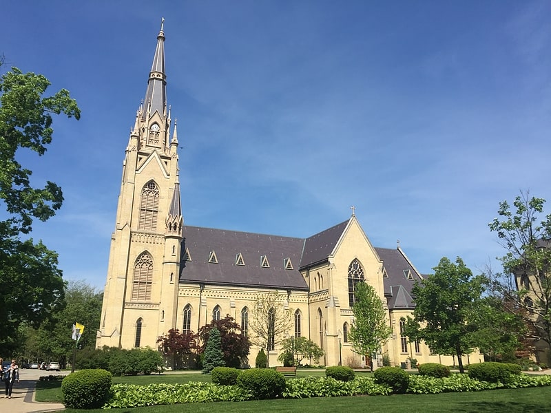 Capilla en Notre Dame, Indiana