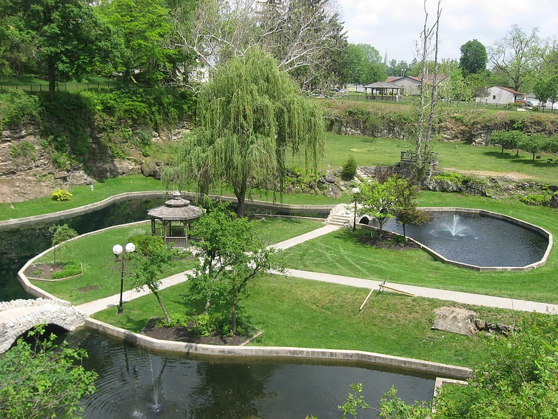 Garden in Huntington, Indiana