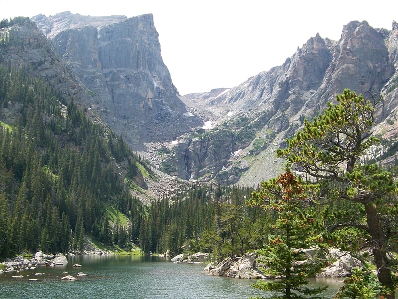Alpine lake in Colorado