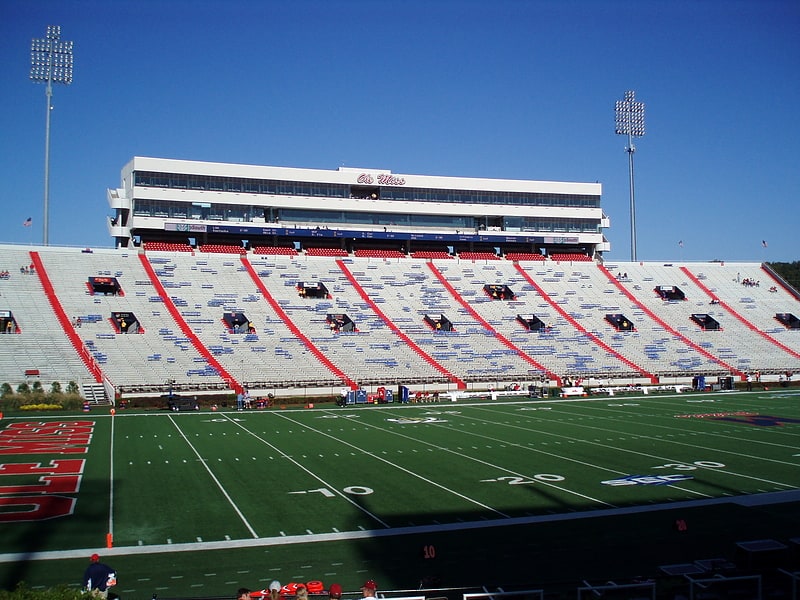 Stadium in the University, Mississippi