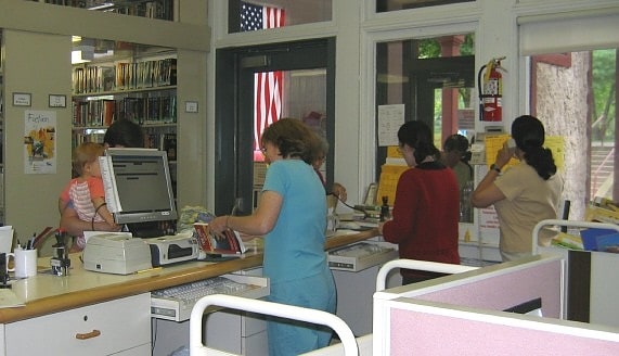 Public library in Briarcliff Manor, New York