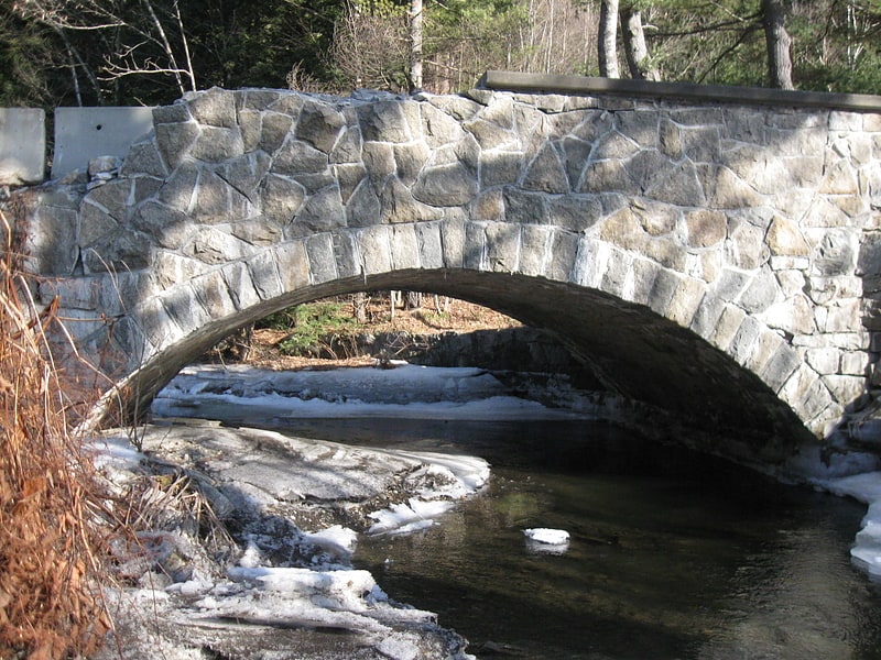 Arch bridge in Hanover, New Hampshire
