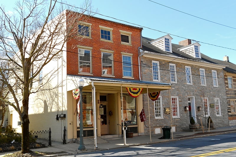 Historical landmark in Lititz, Pennsylvania