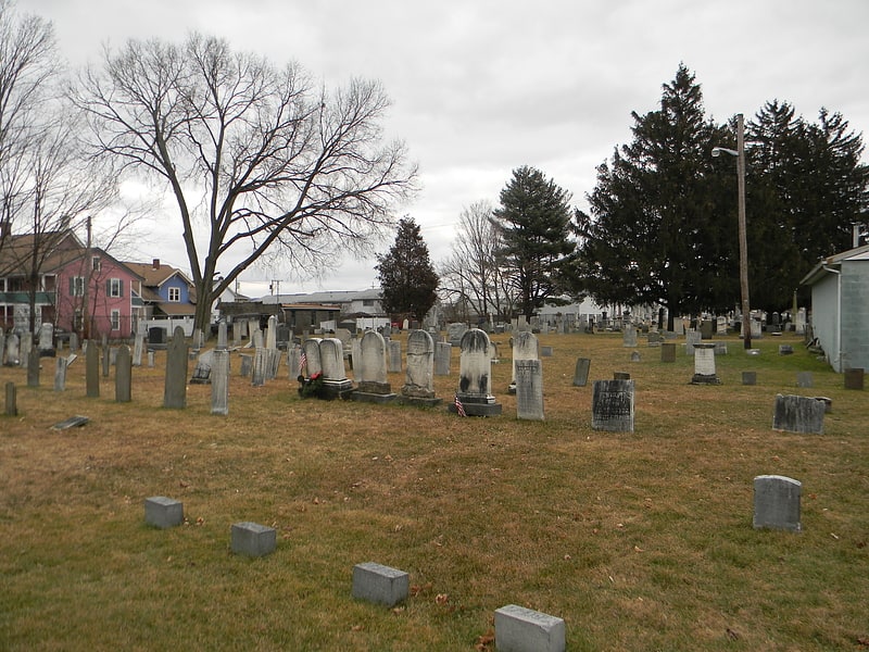 Cemetery in Endicott, New York