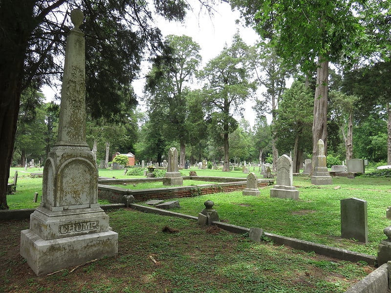 Cemetery in Suffolk, Virginia