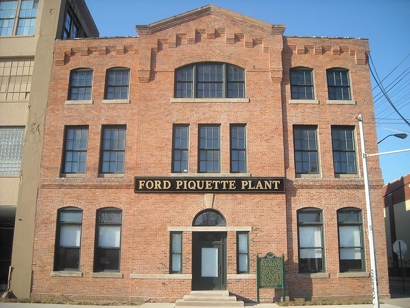 Factory in Detroit, Michigan
