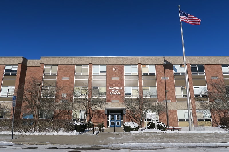 High school in Waltham, Massachusetts