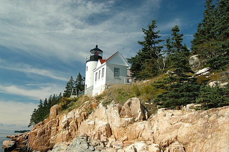 Lighthouse in Tremont, Maine