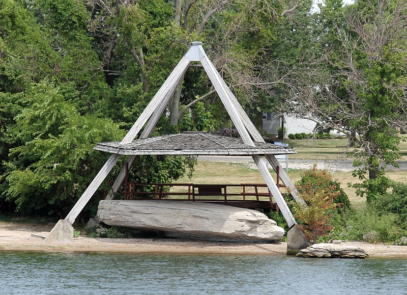 Historical landmark in Kelleys Island, Ohio