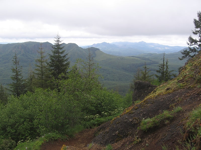 Mountain range in Oregon