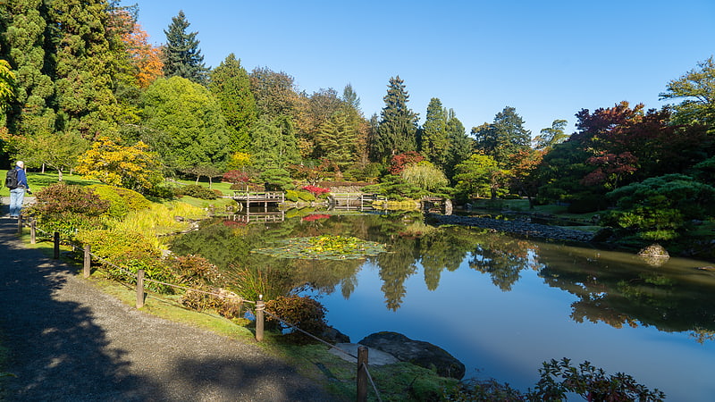 Jardín botánico en Seattle, Washington