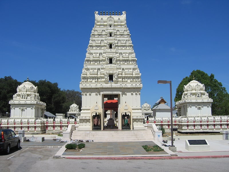 Hindu temple in Los Angeles County, California
