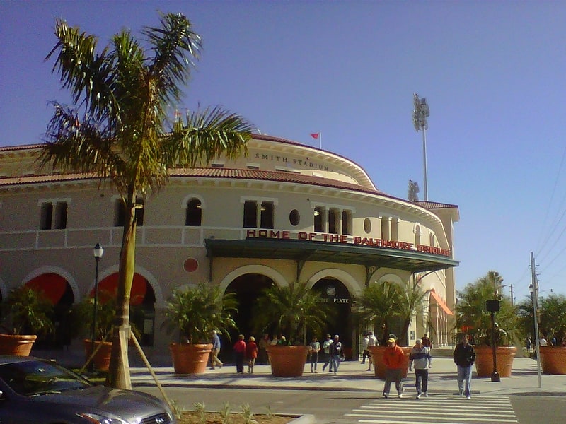 Stade de baseball à Sarasota, Floride